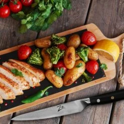 Alpha-Royal Japanese Serie 6" Allzweckmesser Damaszener-Stahl 67-lagig -Outdoor Grills Verkaufsgeschäft 10038998 de 0003 logo