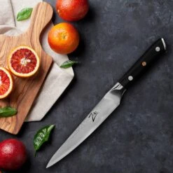 Alpha-Royal Japanese Serie 6" Allzweckmesser Damaszener-Stahl 67-lagig -Outdoor Grills Verkaufsgeschäft 10038998 de 0004 logo