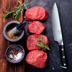 Alpha-Royal German 8" Kochmesser 56 HCR Edelstahl -Outdoor Grills Verkaufsgeschäft 10039001 yy 0005 logo