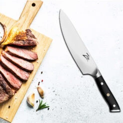 Alpha-Royal German 8" Kochmesser 56 HCR Edelstahl -Outdoor Grills Verkaufsgeschäft 10039001 yy 0006 logo