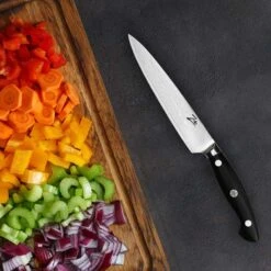 Executive-Plus Serie 6" Allzweckmesser 61 HRC Damaszenerstahl -Outdoor Grills Verkaufsgeschäft 10039018 de 0004 logo