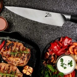 Comfort Pro Serie 8" Chefmesser 56 HRC Edelstahl -Outdoor Grills Verkaufsgeschäft 10039026 yy 0003 logo