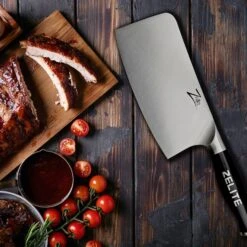 Comfort Pro Serie 7" Hackmesser 56 HRC Edelstahl -Outdoor Grills Verkaufsgeschäft 10039027 yy 0003 logo