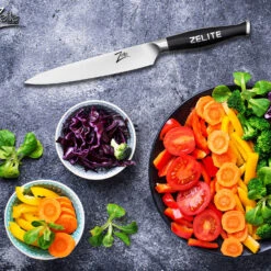 Comfort Pro Serie 6" Allzweckmesser 56 HRC Edelstahl -Outdoor Grills Verkaufsgeschäft 10039035 yy 0004 logo