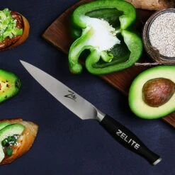 Comfort Pro Serie 5" Allzweckmesser 56 HRC Edelstahl -Outdoor Grills Verkaufsgeschäft 10039036 yy 0003 logo