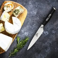 Comfort Pro Serie 5" Allzweckmesser 56 HRC Edelstahl -Outdoor Grills Verkaufsgeschäft 10039036 yy 0004 logo