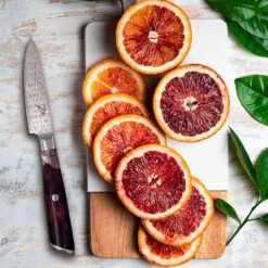 Infinity Wave 4" Schälmesser 61 HRC Damaszenerstahl -Outdoor Grills Verkaufsgeschäft 10039038 yy 0004 logo