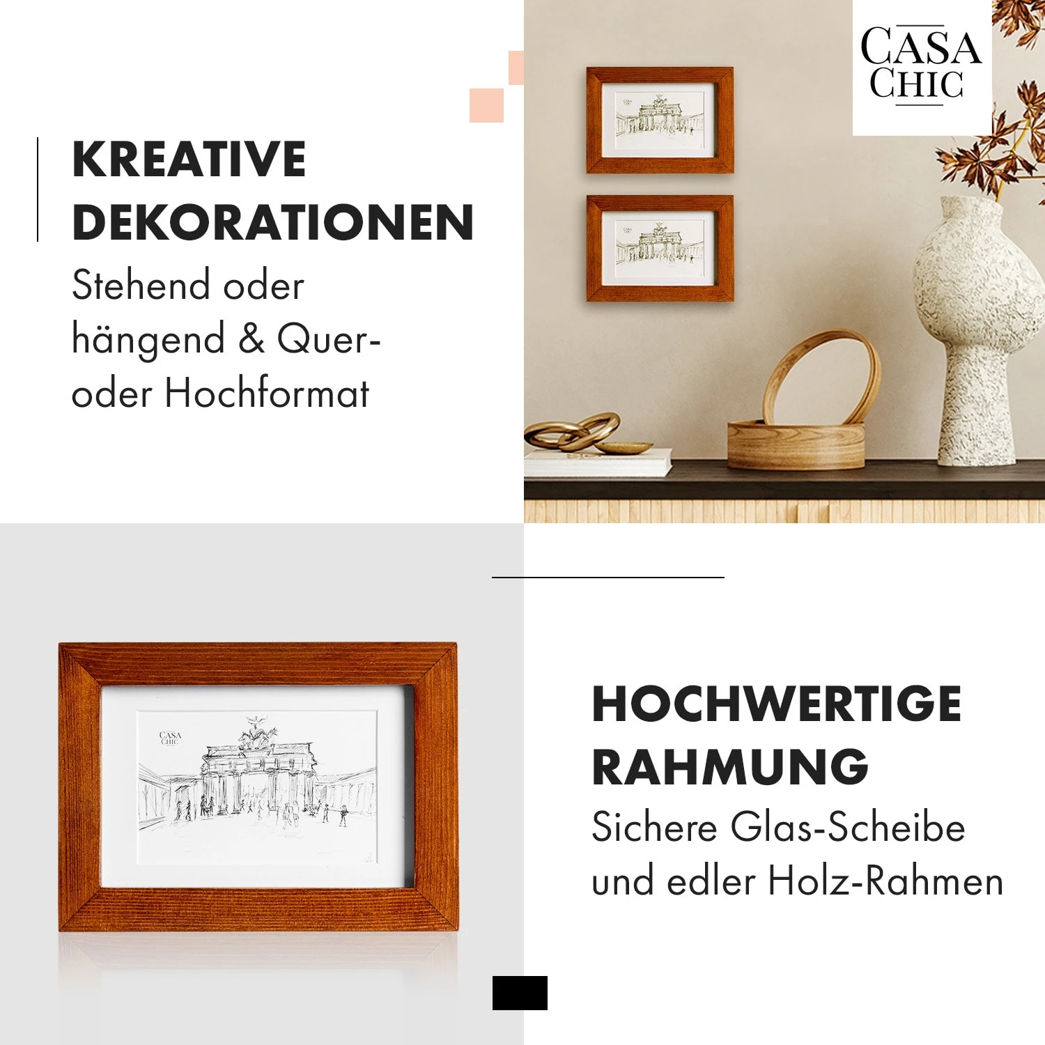 Kenton Bilderrahmen Rechteckig 14 X 9 Cm Passepartout Glas 3 Kenton Bilderrahmen Rechteckig 14 X 9 Cm Passepartout Glas – Bild 3