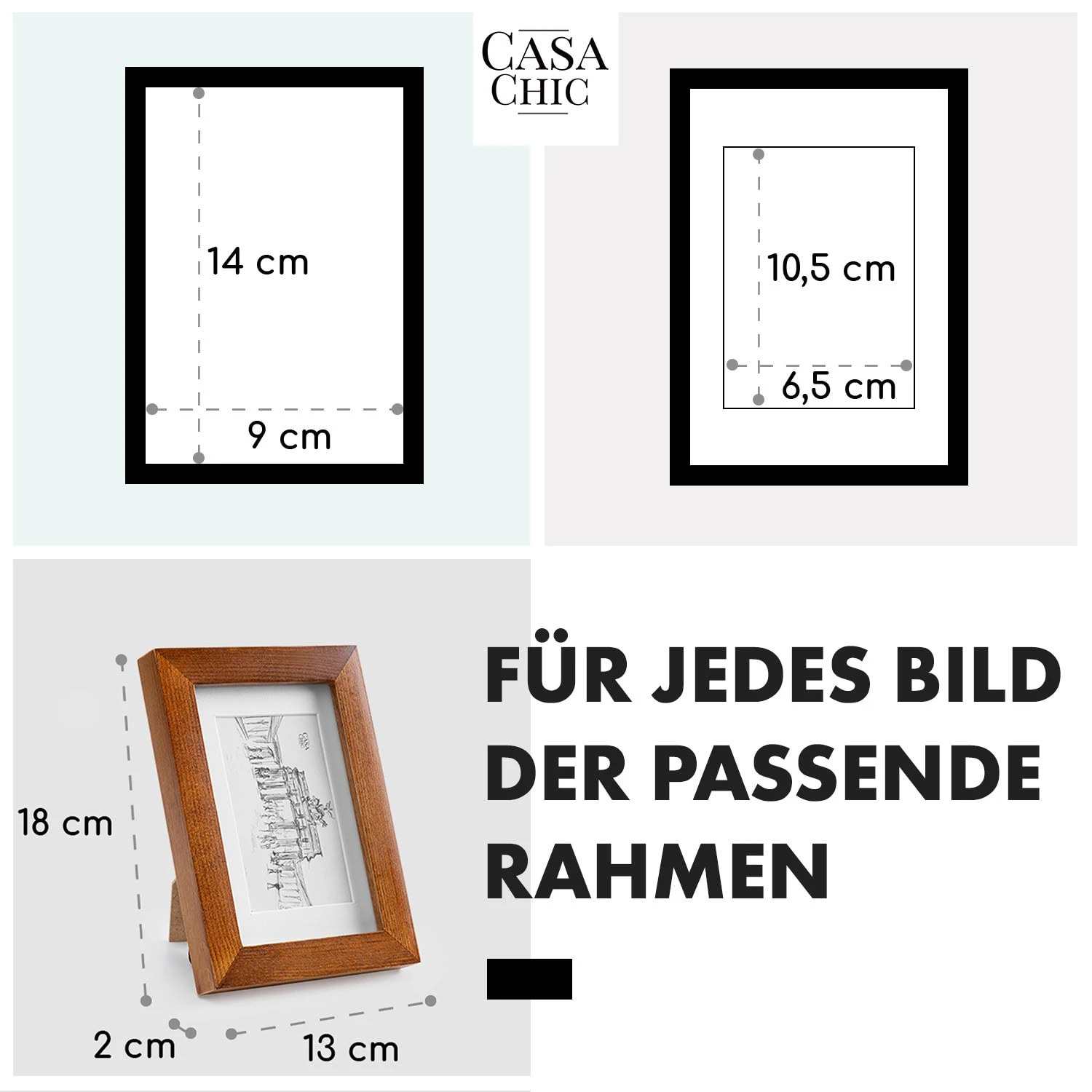 Kenton Bilderrahmen Rechteckig 14 X 9 Cm Passepartout Glas 5 Kenton Bilderrahmen Rechteckig 14 X 9 Cm Passepartout Glas – Bild 5
