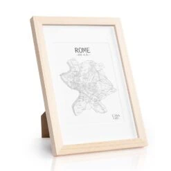 Edinburgh Bilderrahmen Rechteckig A4 28,8 X 20 Cm Fotos Passepartout Echtholz