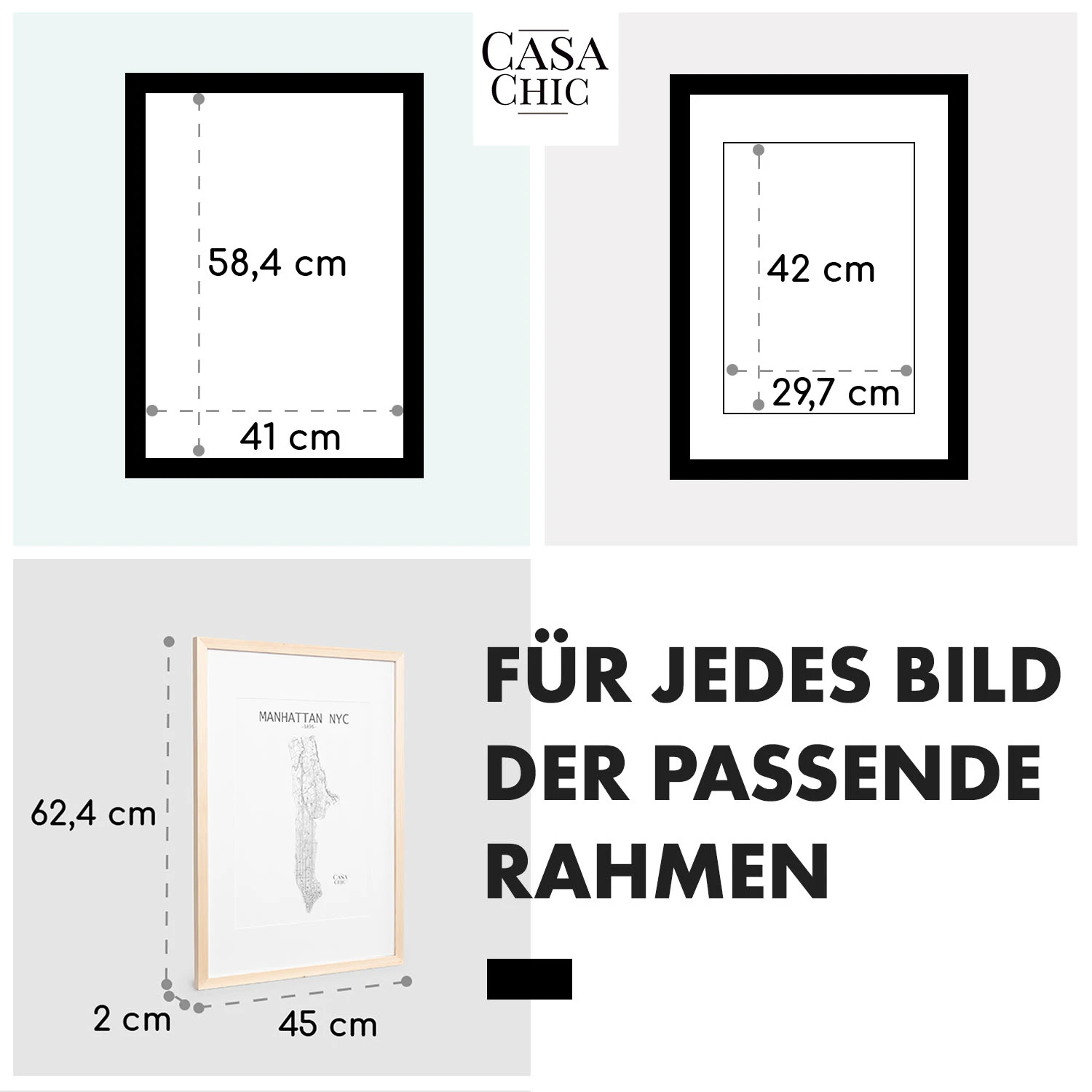 Edinburgh Bilderrahmen Rechteckig A2 58,4 X 41 Cm Fotos Passepartout Echtholz 5 Edinburgh Bilderrahmen Rechteckig A2 58,4 X 41 Cm Fotos Passepartout Echtholz – Bild 5