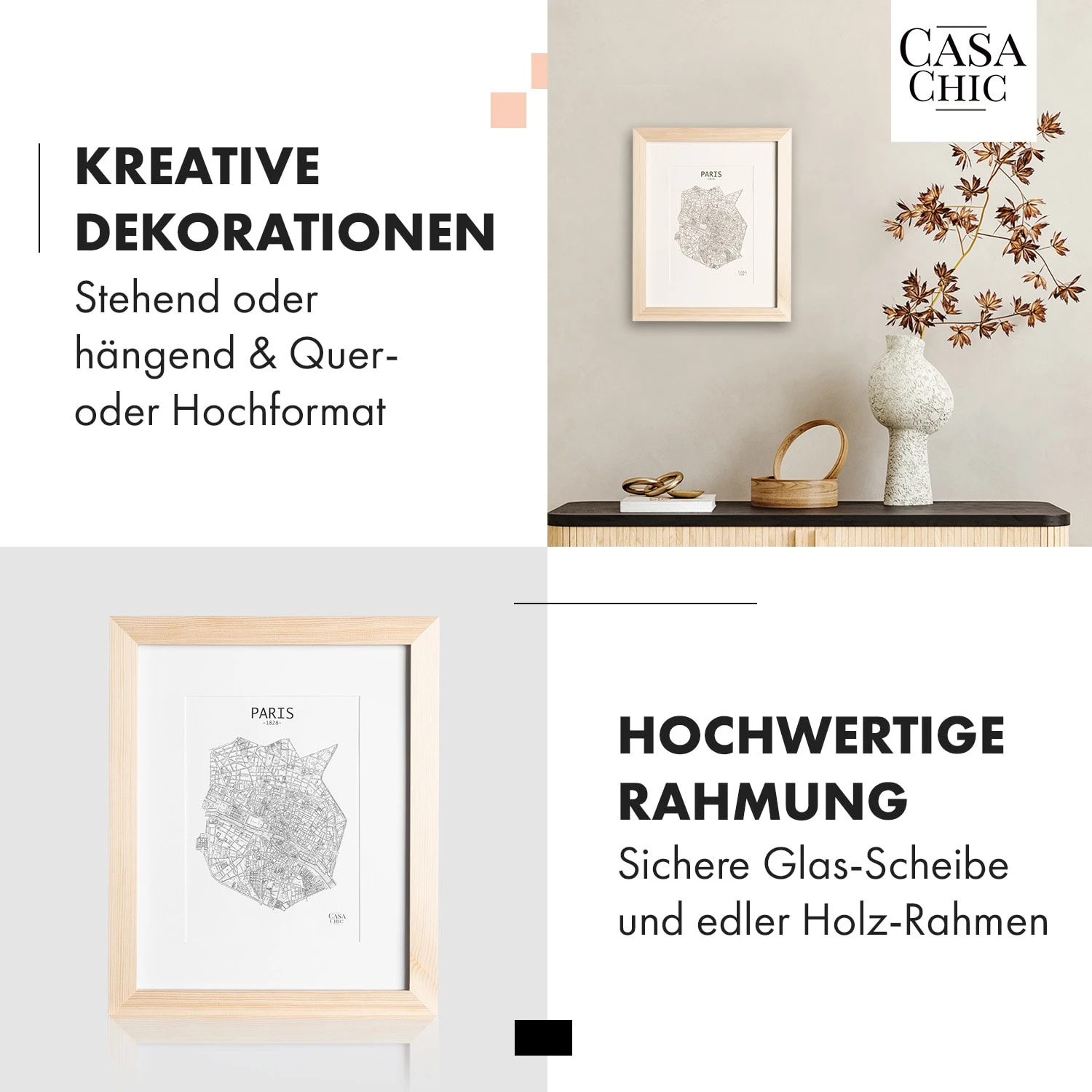 Edinburgh Bilderrahmen Rechteckig 20 X 25 Cm Fotos Passepartout Echtholz 3 Edinburgh Bilderrahmen Rechteckig 20 X 25 Cm Fotos Passepartout Echtholz – Bild 3