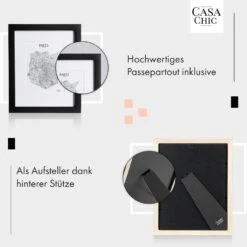 Brighton Bilderrahmen Glasscheibe 20 X 25 Cm Mit Passepartout Echtholz -Outdoor Grills Verkaufsgeschäft 10039296 de 0004 usp