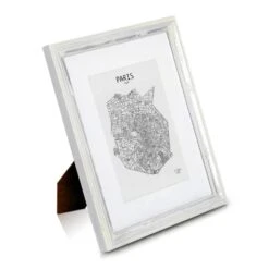 Lancaster Bilderrahmen Rechteckig 24,8 X 19,3 Cm Fotos Passepartout Holz