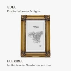 Regent Bilderrahmen Rechteckig 17 X 12 Cm Fotos Passepartout Glas Rokoko -Outdoor Grills Verkaufsgeschäft 10039336 de 0003 logo