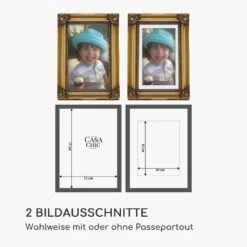 Regent Bilderrahmen Rechteckig 17 X 12 Cm Fotos Passepartout Glas Rokoko -Outdoor Grills Verkaufsgeschäft 10039336 de 0006 logo