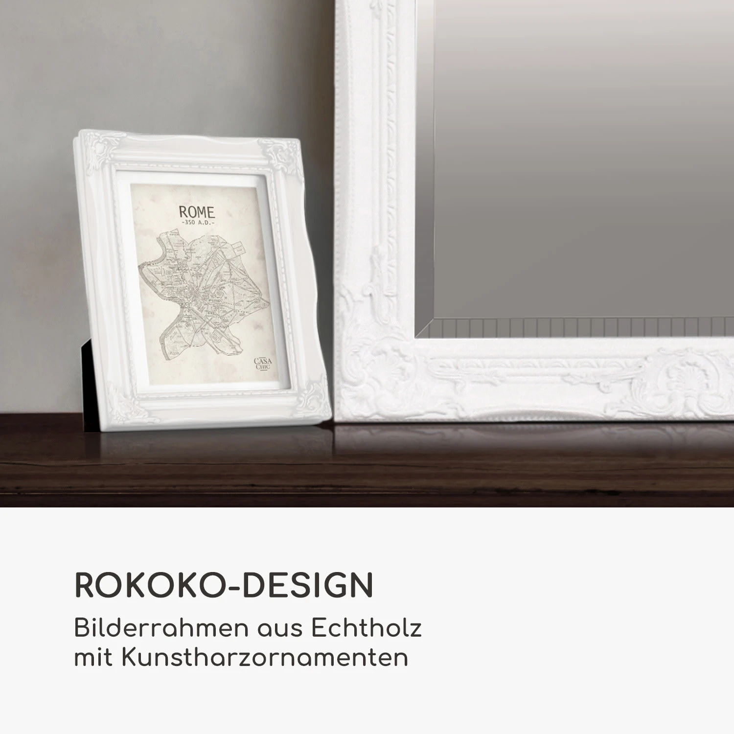 Regent Bilderrahmen Rechteckig 17 X 12 Cm Fotos Passepartout Glas Rokoko 2 Regent Bilderrahmen Rechteckig 17 X 12 Cm Fotos Passepartout Glas Rokoko – Bild 2