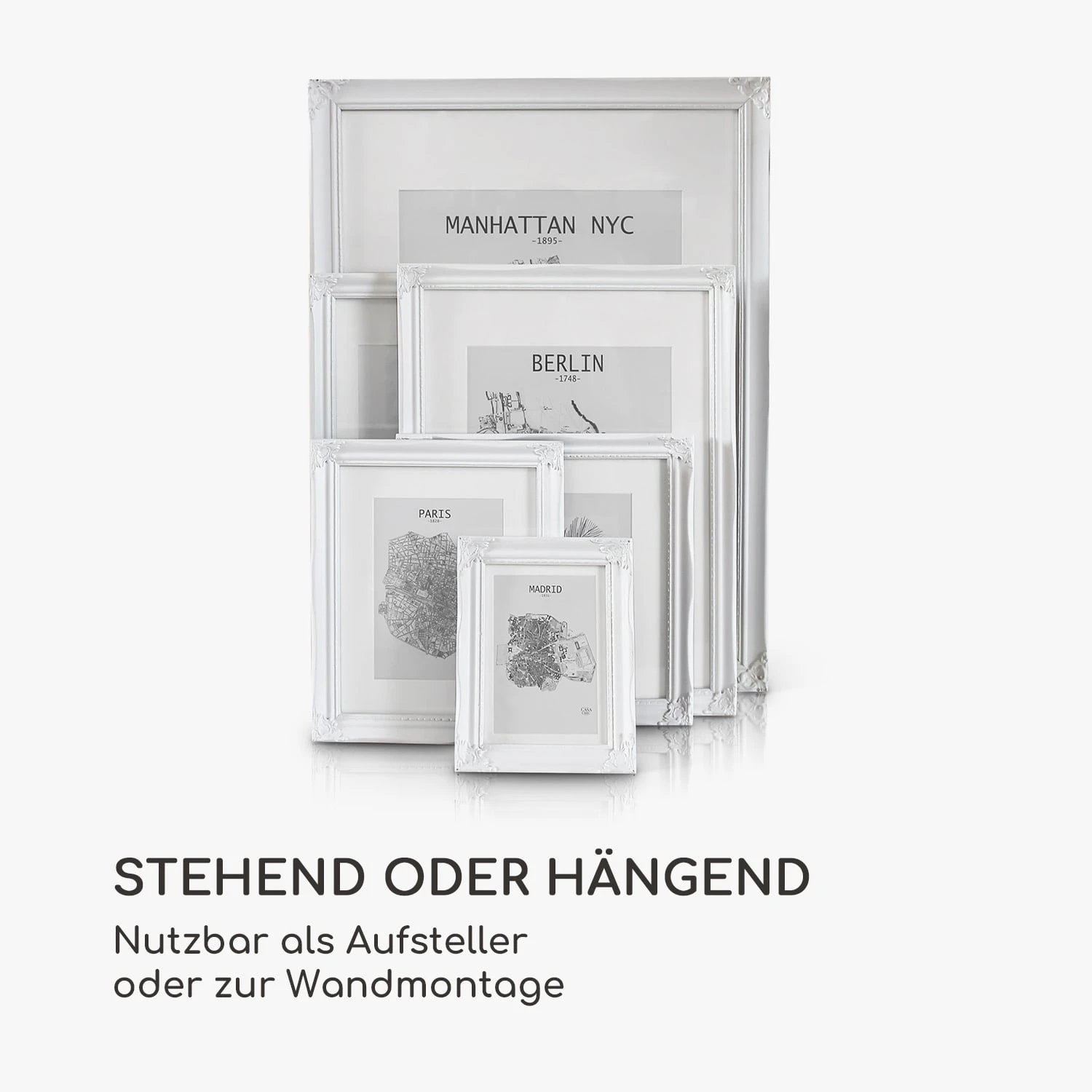 Regent Bilderrahmen Rechteckig 17 X 12 Cm Fotos Passepartout Glas Rokoko 5 Regent Bilderrahmen Rechteckig 17 X 12 Cm Fotos Passepartout Glas Rokoko – Bild 5