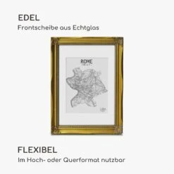 Regent Bilderrahmen Rechteckig A4 Fotos Passepartout Glas Rokoko -Outdoor Grills Verkaufsgeschäft 10039340 de 0003 logo