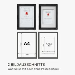 Regent Bilderrahmen Rechteckig A4 Fotos Passepartout Glas Rokoko -Outdoor Grills Verkaufsgeschäft 10039342 de 0006 logo