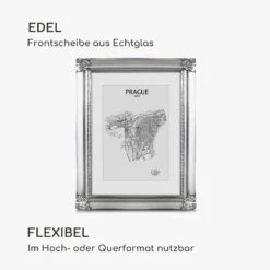 Regent Bilderrahmen Rechteckig 25 X 20 Cm Fotos Passepartout Glas Rokoko -Outdoor Grills Verkaufsgeschäft 10039343 de 0003 logo