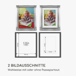 Regent Bilderrahmen Rechteckig 25 X 20 Cm Fotos Passepartout Glas Rokoko -Outdoor Grills Verkaufsgeschäft 10039343 de 0006 logo