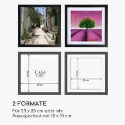 Camden Bilderrahmen 23 X 23 Cm Und 10 X 10 Cm Passepartout Echtholz -Outdoor Grills Verkaufsgeschäft 10039351 de 0006 logo