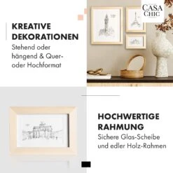 Chalcot Bilderrahmen 7er-Set 3 Größen Rechteckig Passepartout Echtholz -Outdoor Grills Verkaufsgeschäft 10039356 de 0003 usp