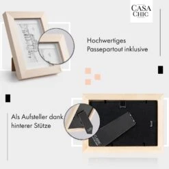 Chalcot Bilderrahmen 7er-Set 3 Größen Rechteckig Passepartout Echtholz -Outdoor Grills Verkaufsgeschäft 10039356 de 0004 usp