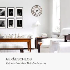 Queensway 80 Wanduhr Metallrahmen Geräuschlos Ø 76 Cm -Outdoor Grills Verkaufsgeschäft 10039367 de 0004 logo