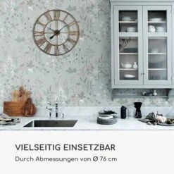 Queensway 80 Wanduhr Metallrahmen Geräuschlos Ø 76 Cm -Outdoor Grills Verkaufsgeschäft 10039367 de 0006 logo