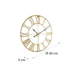Queensway 60 Wanduhr Metallrahmen Geräuschlos Ø 60 Cm -Outdoor Grills Verkaufsgeschäft 10039371 yy 0007 logo