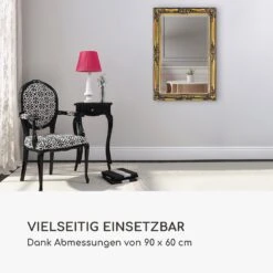 Manchester Wandspiegel Massivholzrahmen Rechteckig 90 X 60 Cm -Outdoor Grills Verkaufsgeschäft 10039380 de 0005 logo