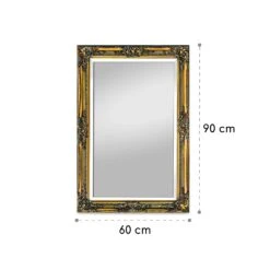 Manchester Wandspiegel Massivholzrahmen Rechteckig 90 X 60 Cm -Outdoor Grills Verkaufsgeschäft 10039380 yy 0006 logo