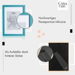 Clapton Bilderrahmen Rechteckig DIN A4 28,7 X 20 Cm Fotos Passepartout Glas -Outdoor Grills Verkaufsgeschäft 10039388 de 0004 usp