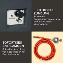 Isaris Gas-Feuerstelle 40.000BTU/13kW Abdeckung Edelstahlbrenner 11 Isaris Gas-Feuerstelle 40.000BTU/13kW Abdeckung Edelstahlbrenner -Outdoor Grills Verkaufsgeschäft 10039402 de 0005 logo