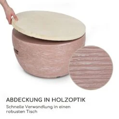 Vitina Gas-Feuerstelle 40.000BTU/13kW Abdeckung Edelstahlbrenner -Outdoor Grills Verkaufsgeschäft 10039404 de 0004 logo