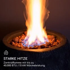 Andros Gas-Feuerstelle 40.000BTU/13kW Deckel Edelstahlbrenner -Outdoor Grills Verkaufsgeschäft 10039405 de 0003 logo