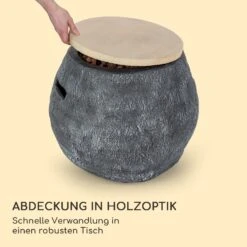 Andros Gas-Feuerstelle 40.000BTU/13kW Deckel Edelstahlbrenner -Outdoor Grills Verkaufsgeschäft 10039405 de 0004 logo