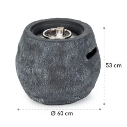 Andros Gas-Feuerstelle 40.000BTU/13kW Deckel Edelstahlbrenner -Outdoor Grills Verkaufsgeschäft 10039405 yy 0007 logo