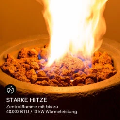 Andros Gas-Feuerstelle 40.000BTU/13kW Deckel Edelstahlbrenner -Outdoor Grills Verkaufsgeschäft 10039406 de 0003 logo