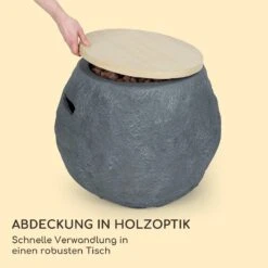 Andros Gas-Feuerstelle 40.000BTU/13kW Deckel Edelstahlbrenner -Outdoor Grills Verkaufsgeschäft 10039406 de 0004 logo