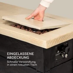 Corinth Gas-Feuerstelle 40.000BTU/13kW Abdeckung Edelstahlbrenner -Outdoor Grills Verkaufsgeschäft 10039407 de 0004 logo