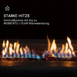 Anafi Gas-Feuerstelle 40.000BTU/13kW Abdeckung Edelstahlbrenner -Outdoor Grills Verkaufsgeschäft 10039410 de 0003 logo