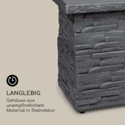 Anafi Gas-Feuerstelle 40.000BTU/13kW Abdeckung Edelstahlbrenner -Outdoor Grills Verkaufsgeschäft 10039410 de 0006 logo