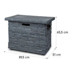 Anafi Gas-Feuerstelle 40.000BTU/13kW Abdeckung Edelstahlbrenner -Outdoor Grills Verkaufsgeschäft 10039410 yy 0008 logo