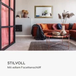 Watford Wandspiegel 90 X 60 Cm Echtholz Glasfliesen Mit Mosaikeffekt -Outdoor Grills Verkaufsgeschäft 10039416 de 0003 logo