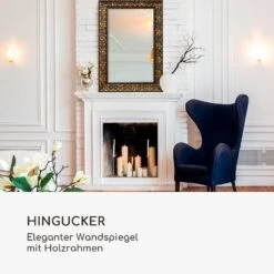 Manresa Wandspiegel Holzrahmen Rechteckig 90 X 60 Cm Vintage -Outdoor Grills Verkaufsgeschäft 10039418 de 0005 logo