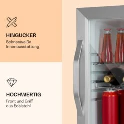 Beersafe M Crystal White Kühlschrank 33 Ltr 2 Böden Glastür Edelstahl -Outdoor Grills Verkaufsgeschäft 10039423 de 0003 logo