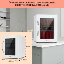 Beersafe M Quartz Kühlschrank 33 Liter 2 Böden Panoramaglastür -Outdoor Grills Verkaufsgeschäft 10039425 DE 0006 usp